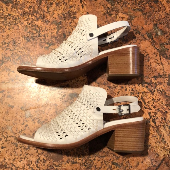rag & bone sandal. White/cream. Size 39 - Picture 4 of 11